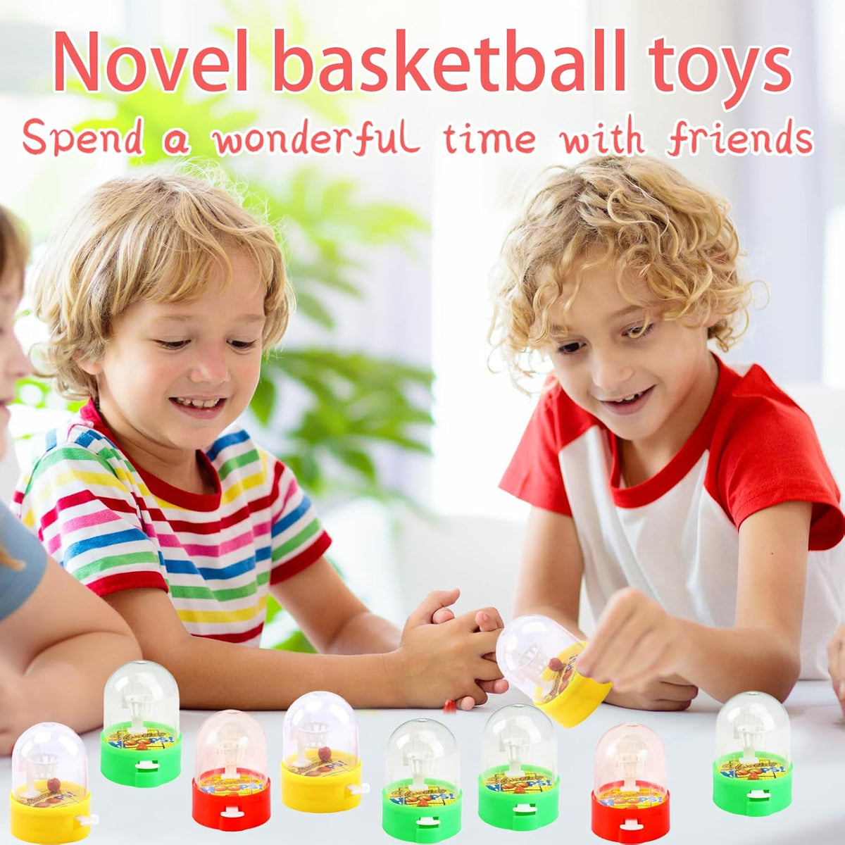 NEEW 12 Pack Mini Finger Basketball Shooting Game, Party Favors Basketball Party Decorations Mini