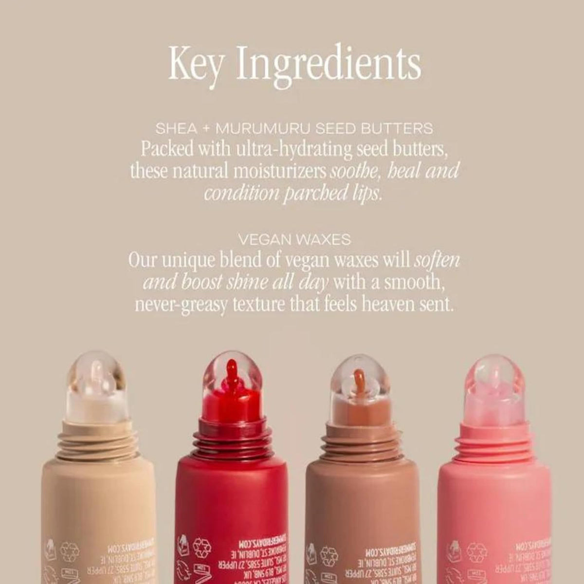 Summer Fridays Tinted Lip Butter Balm - Conditioning Vegan Lip Balm for Instant Moisture, Shine &