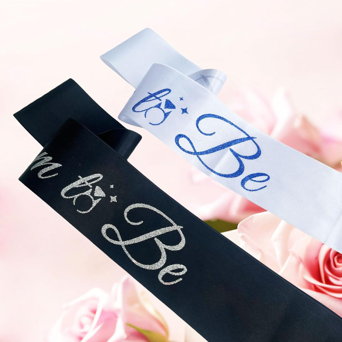 Bride Sash Bachelorette Party Bride and Groom to Be Sash for Bridal Shower Wedding Hen Party