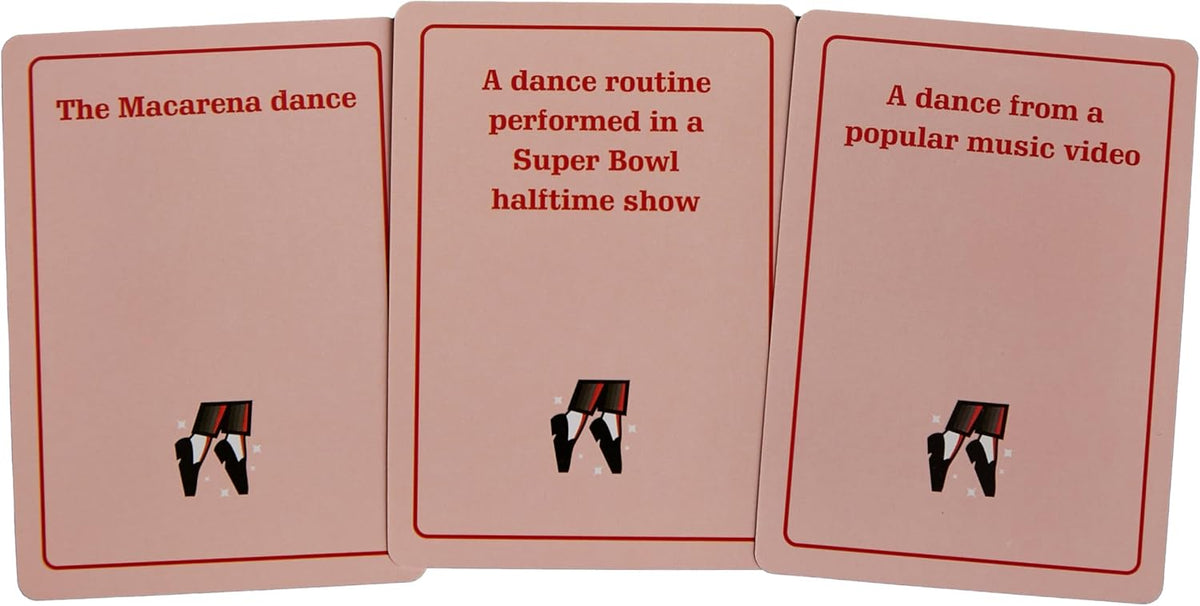 Sing, Dance, Act | The Performance Party Game | 3+ Players | School Games | Family Games | Stocking