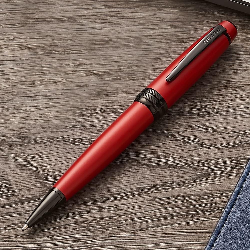 Cross Bailey Refillable Ballpoint Pen Presented in a Premium Gift Box - Medium Point, Black Ink
