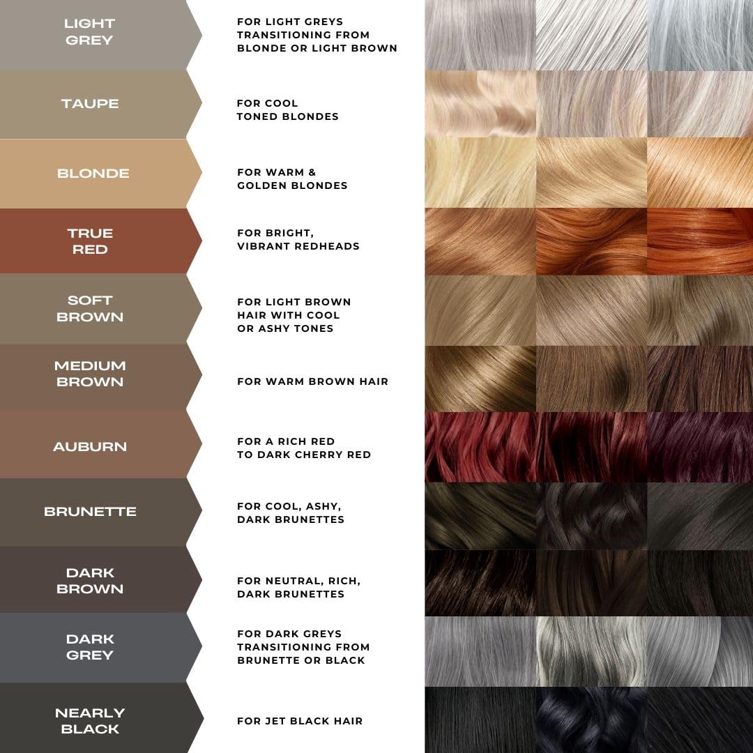 MADLUVV Brow Stamp Refill* - Color Stamp for Brows & Root Touch Up for Women & Men, Instantly