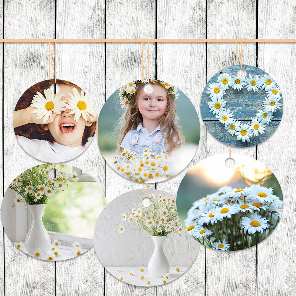 AmyHomie Artificial Flowers,10 pcs Silk Daisy, Artificial Gerber Daisy for Home Decoration, Fake