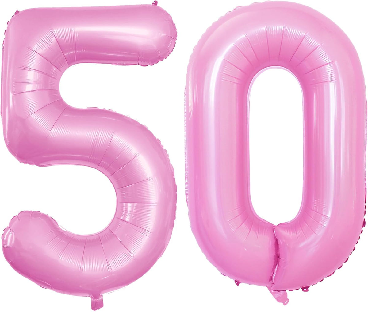 GOER Number 50 Balloons for 50th Birthday Party Decorations,42 Inch Jumbo Foil Helium Balloons for