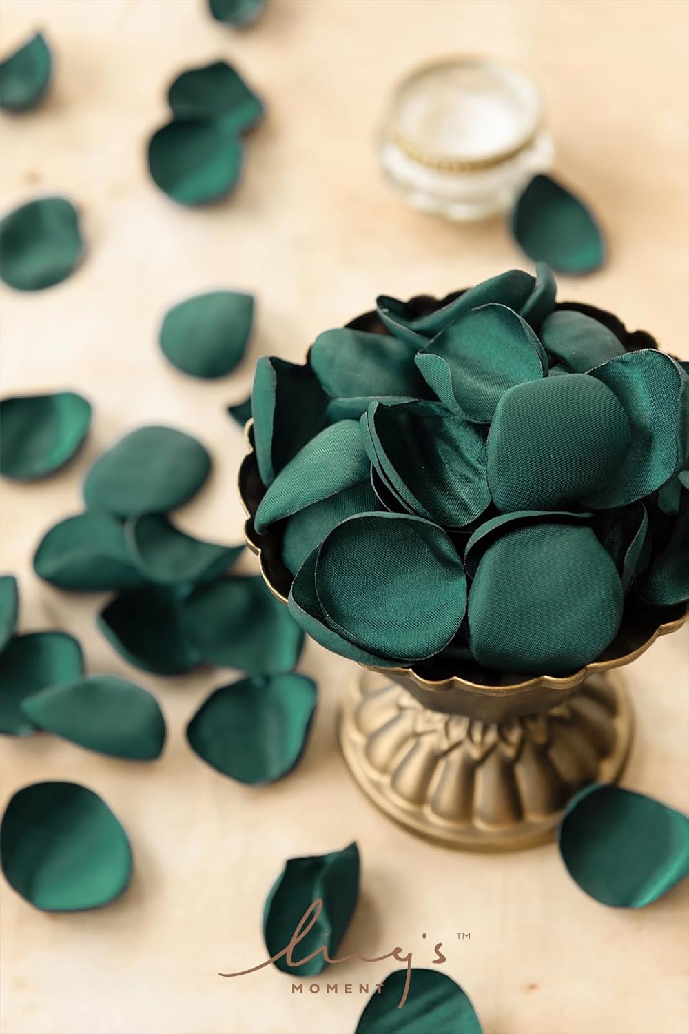 Ling's Moment Rose Petals, Silk Flower Petals for Wedding/Aisle/Flower Girl Baskets/Table