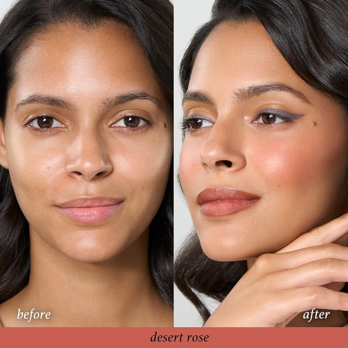 Julep Skip The Brush Cream to Powder Blush Stick - Desert Rose - Blendable and Buildable Color