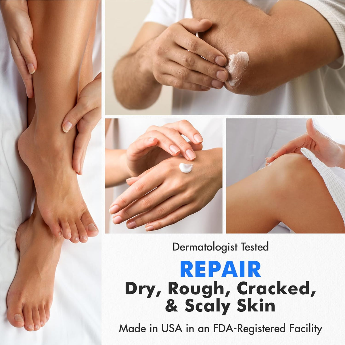 Ebanel Set of Professional Callus Remover for Feet, and Urea Cream 40% Plus Salicylic Acid 2%, Heel