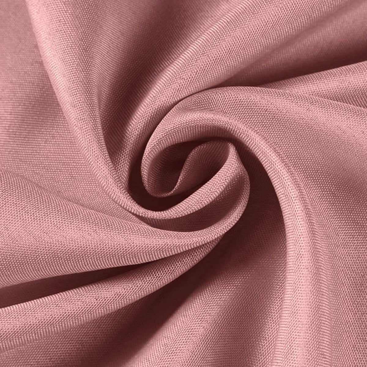 Efavormart 54x54 Dusty Rose Wholesale Linens Seamless Polyester Square Linen Tablecloth for Wedding