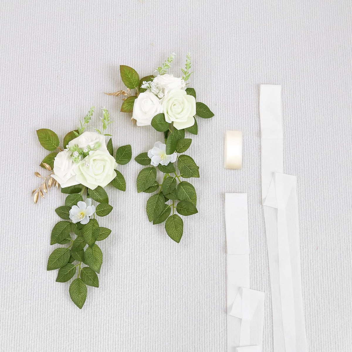 10 Wedding Aisle Decorations for Wedding Ceremony White Wedding Chair Decorations Flowers for