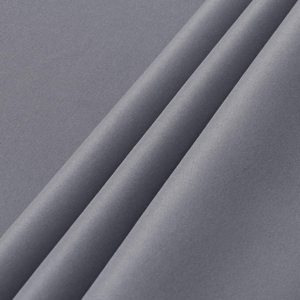 sancua 2 Pack Light Grey Tablecloth 60 x 102 Inch, Rectangle 6 Feet Table Cloth - Stain and Wrinkle