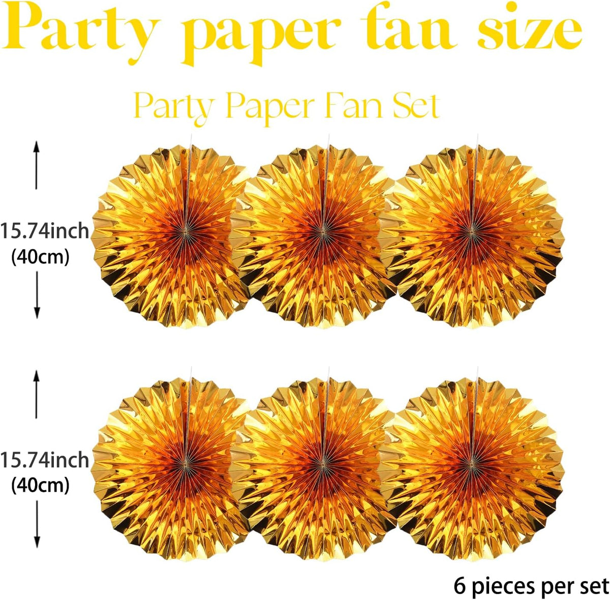 Golden Party Decorations,Engagement Party Decorations 16in,Gold Party Decor, Party Supply