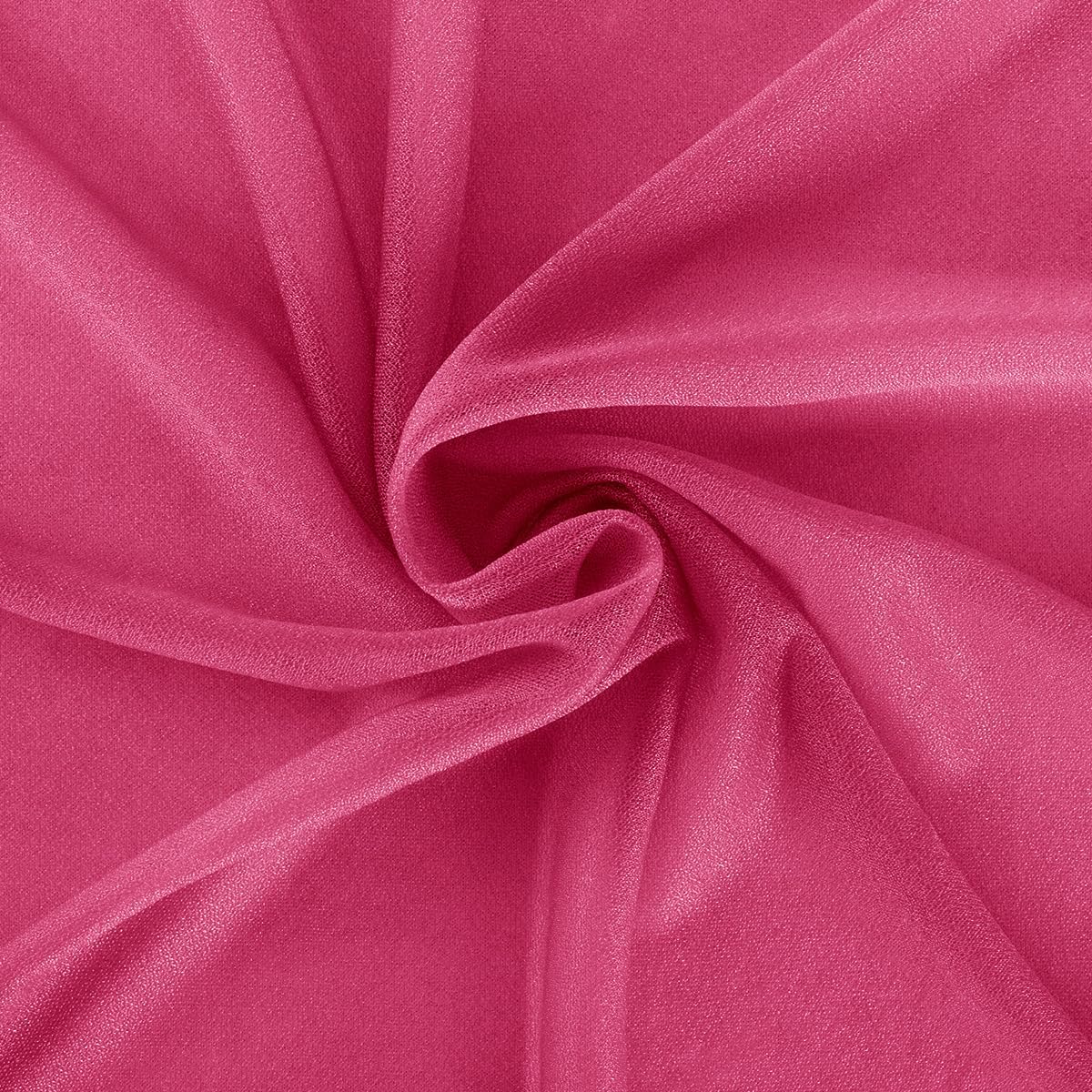 Hot Pink Wedding Arch Draping Fabric 29" x 20 FT Wedding Drapes for Backdrop Sheer Curtains Drapes