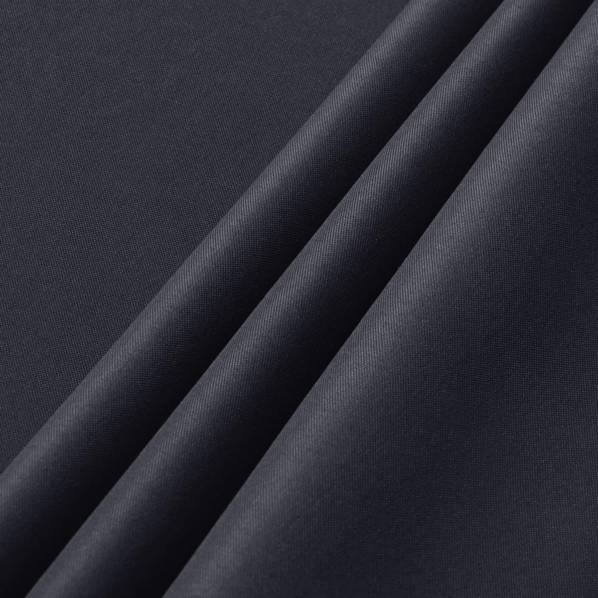 sancua 2 Pack Dark Grey Tablecloth 60 x 120 Inch, Rectangle 8 Feet Table Cloth - Stain and Wrinkle