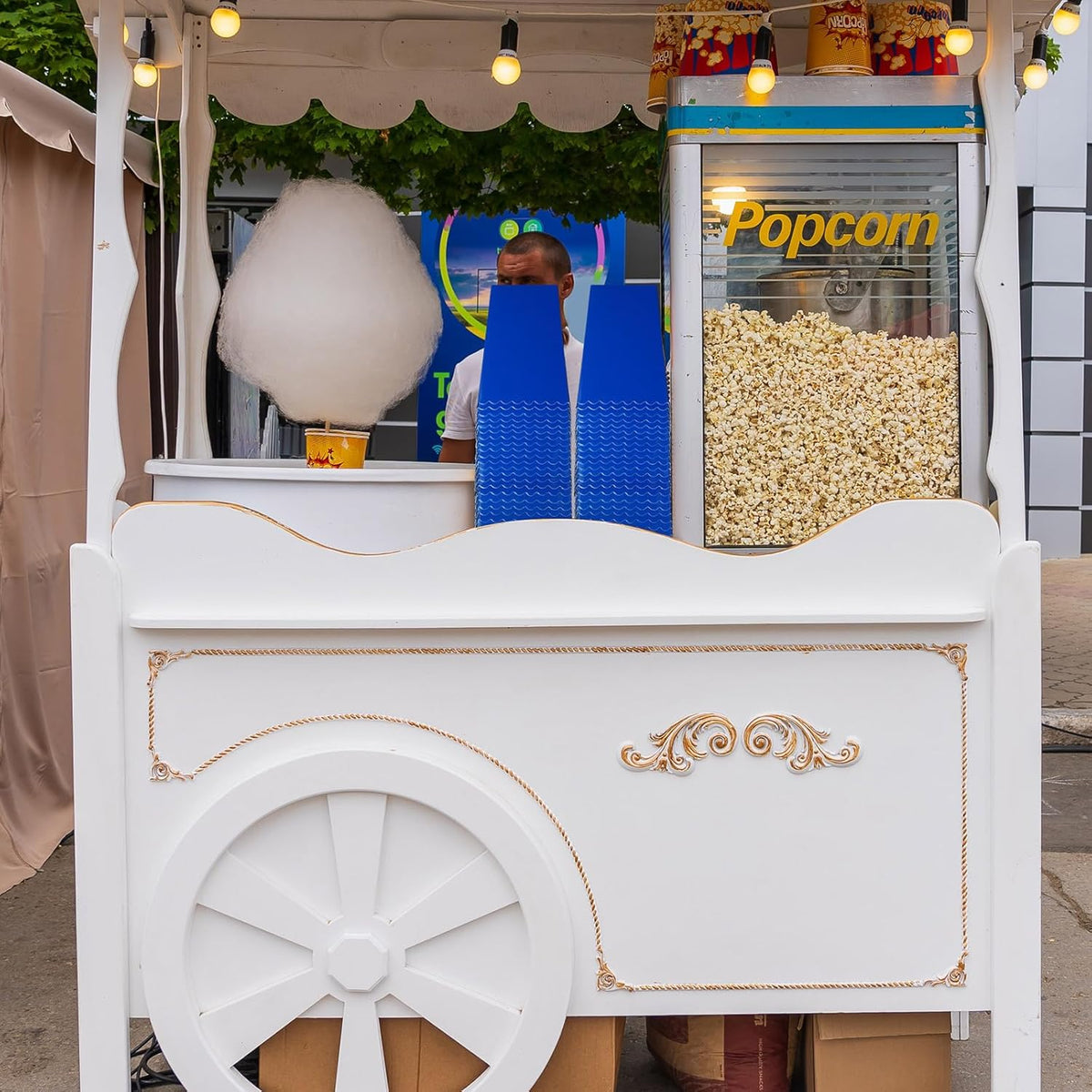 200 Pcs Popcorn Boxes Mini Paper Popcorn Box Cardboard Popcorn Container for Party Disposable Snack