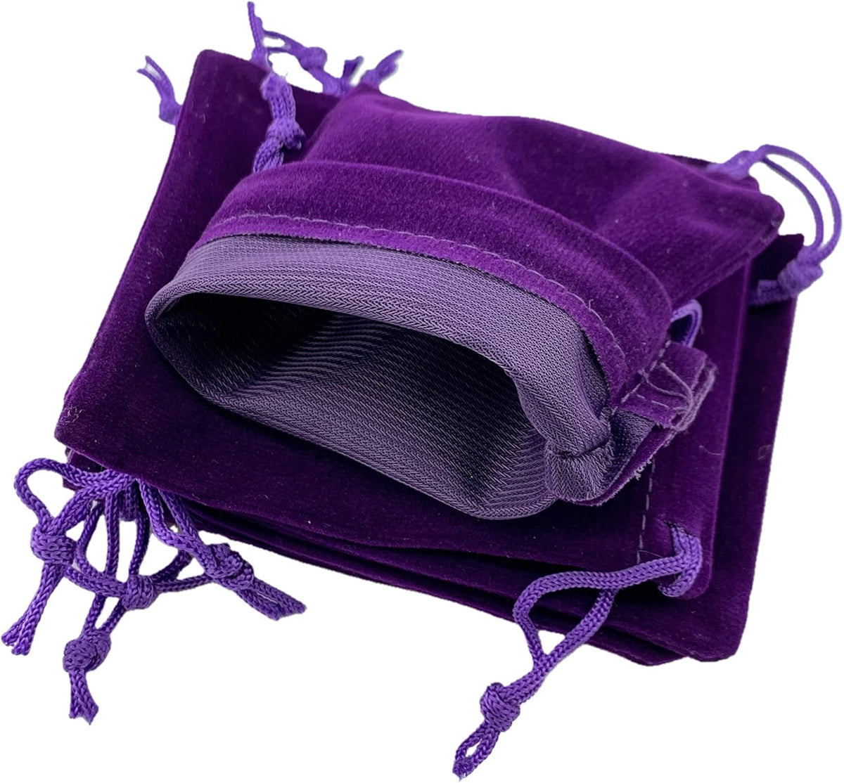 Palmhomee Pack of 48 3x4 Inch Velvet Drawstring Bags Gift Bag Velvet Pouch For Jewelry Wedding and