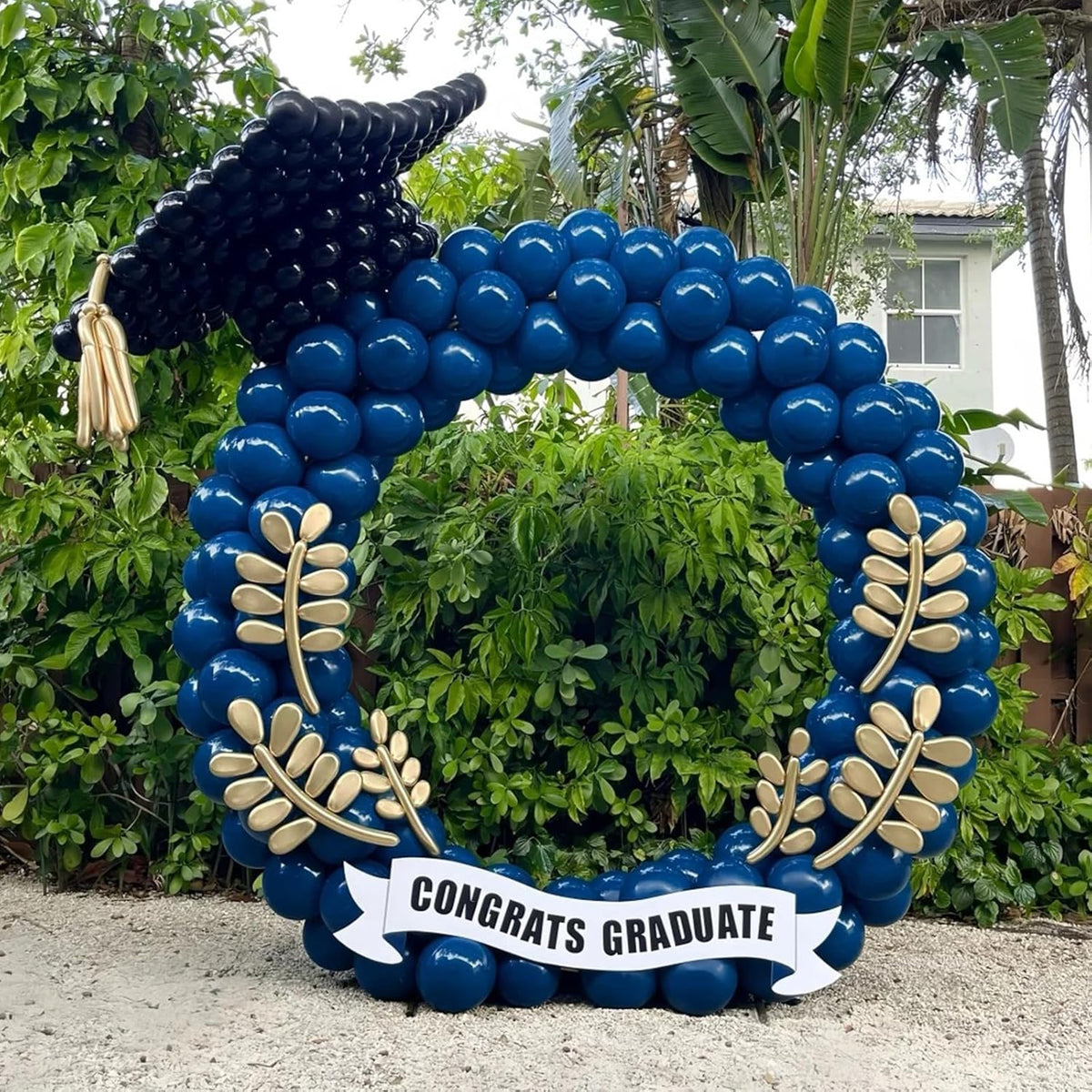 110pcs Navy Blue Balloon 12 Inch, Navy Blue Latex Balloon for Birthday Party Baby Shower