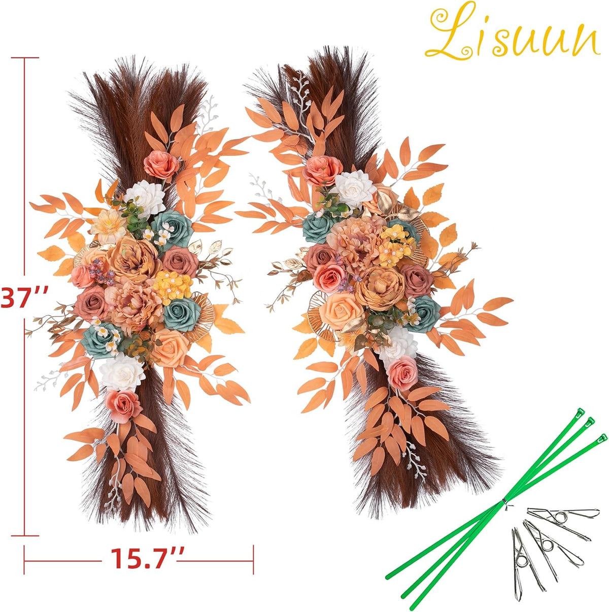 Wedding Arch Flowers, Artificial Flowers for Decoration, Large Flower Swag for Boho Styles Wedding