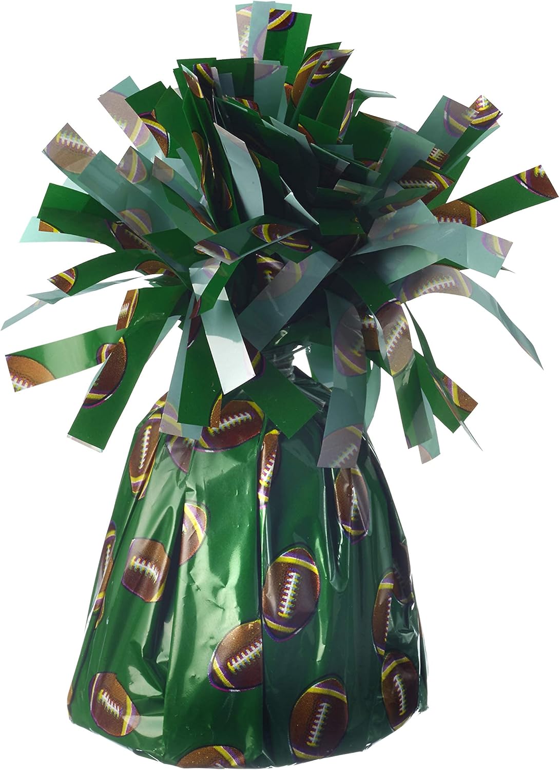 PMU Football Kisses Balloon Weights - Decorative Balloon Weight for Christmas, Thanksgiving