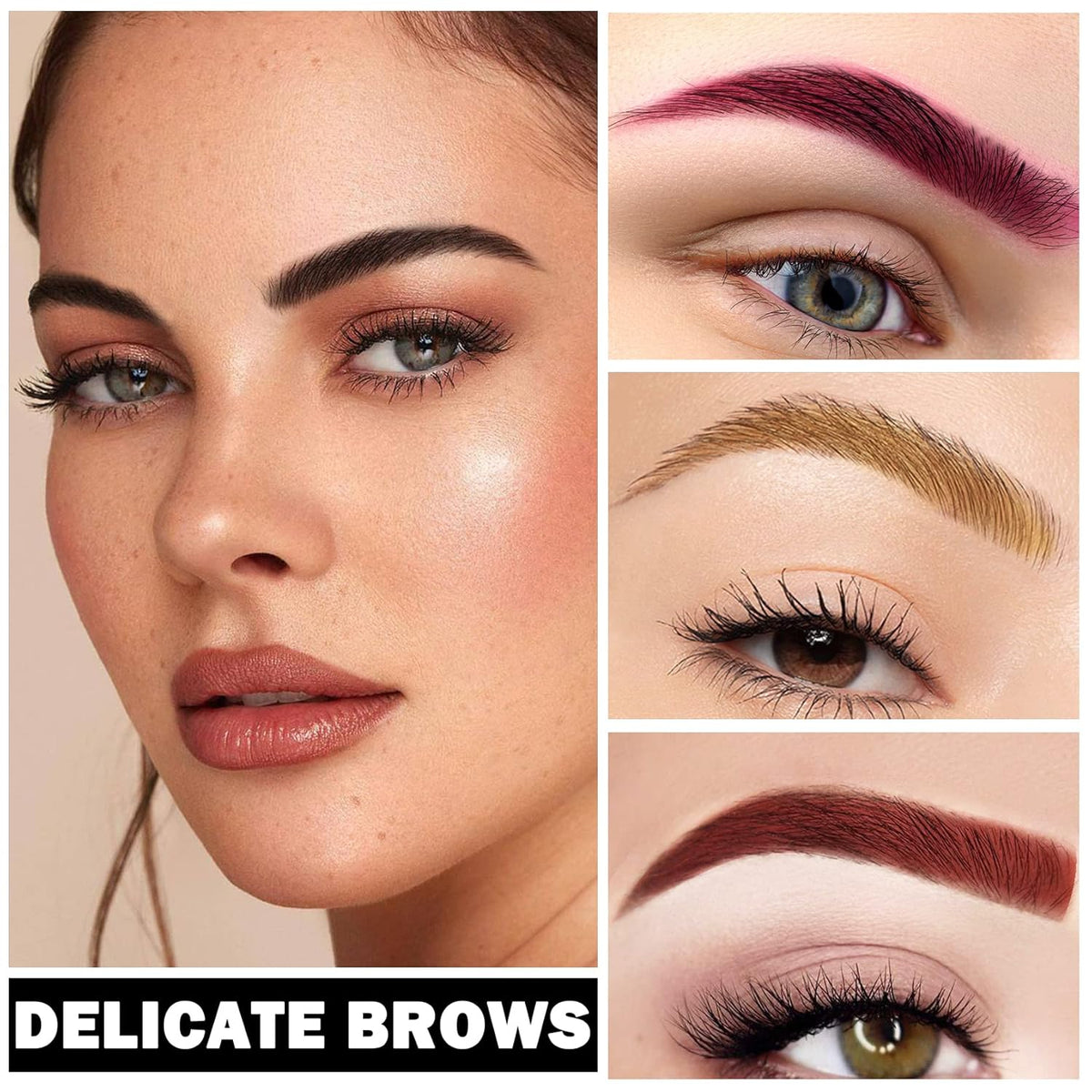 Eyebrow Pomade Cream,Brow Pomade Gel Naturally Long Lasting Waterproof,Delicate and Smooth Eye Brow