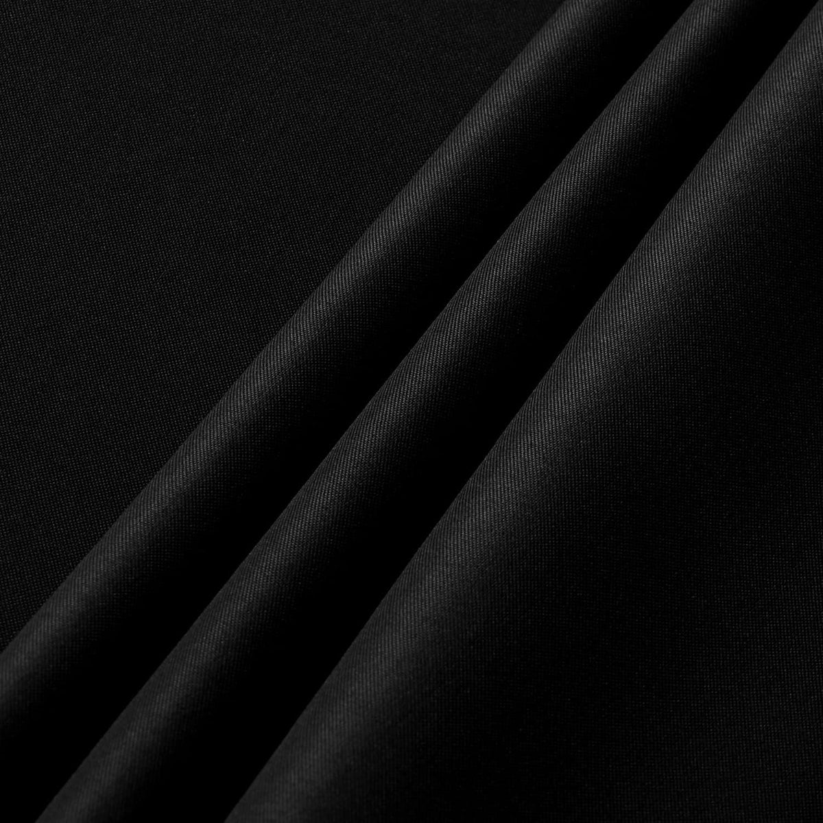 sancua 2 Pack Black Tablecloth 60 x 84 Inch, Rectangle 4 Feet Table Cloth - Stain and Wrinkle