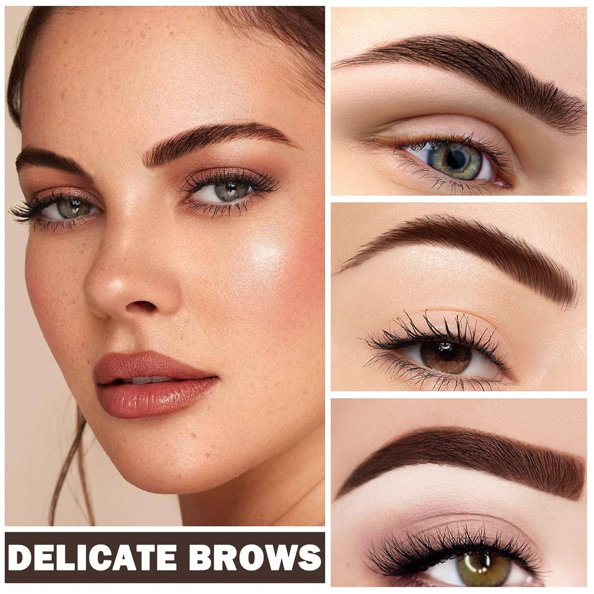 Eyebrow Pomade Cream,Brow Pomade Gel Naturally Long Lasting Waterproof,Delicate and Smooth Eye Brow