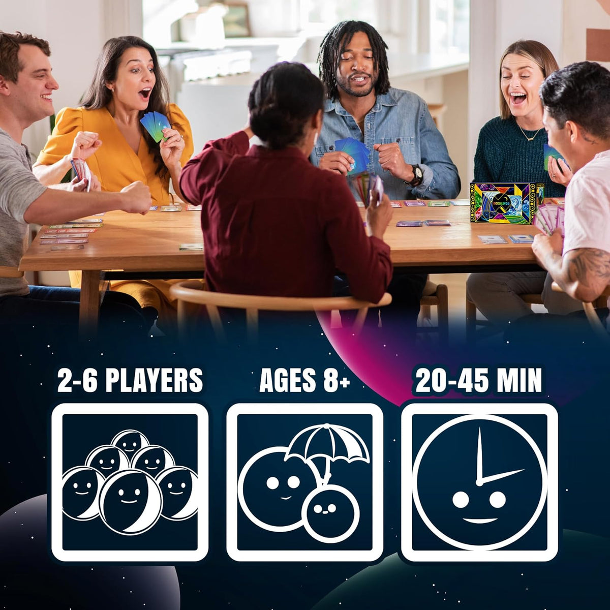 Doomlings - A Delightful Card Game for The End of The World - Best New Strategy Card Game for Kids
