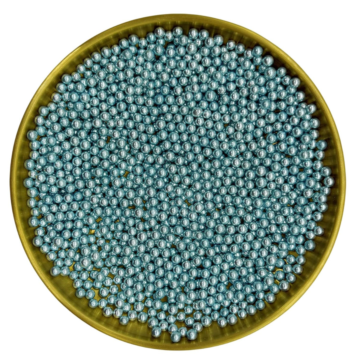 Edible Silver BluePearl Sugar Sprinkles Candy 4mm Mini Pearls Cake Decorations Cupcake Toppers