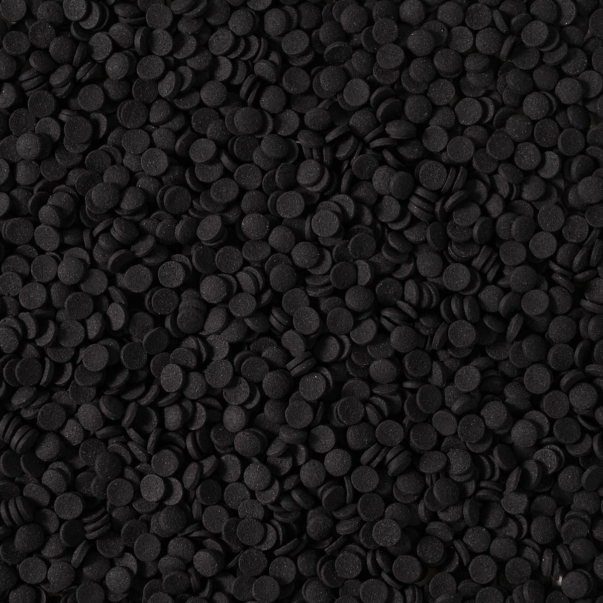 Black Sprinkles, Black Confetti Sprinkles for Cake Decorating, Round Sprinkle for Cupcakes, Ice