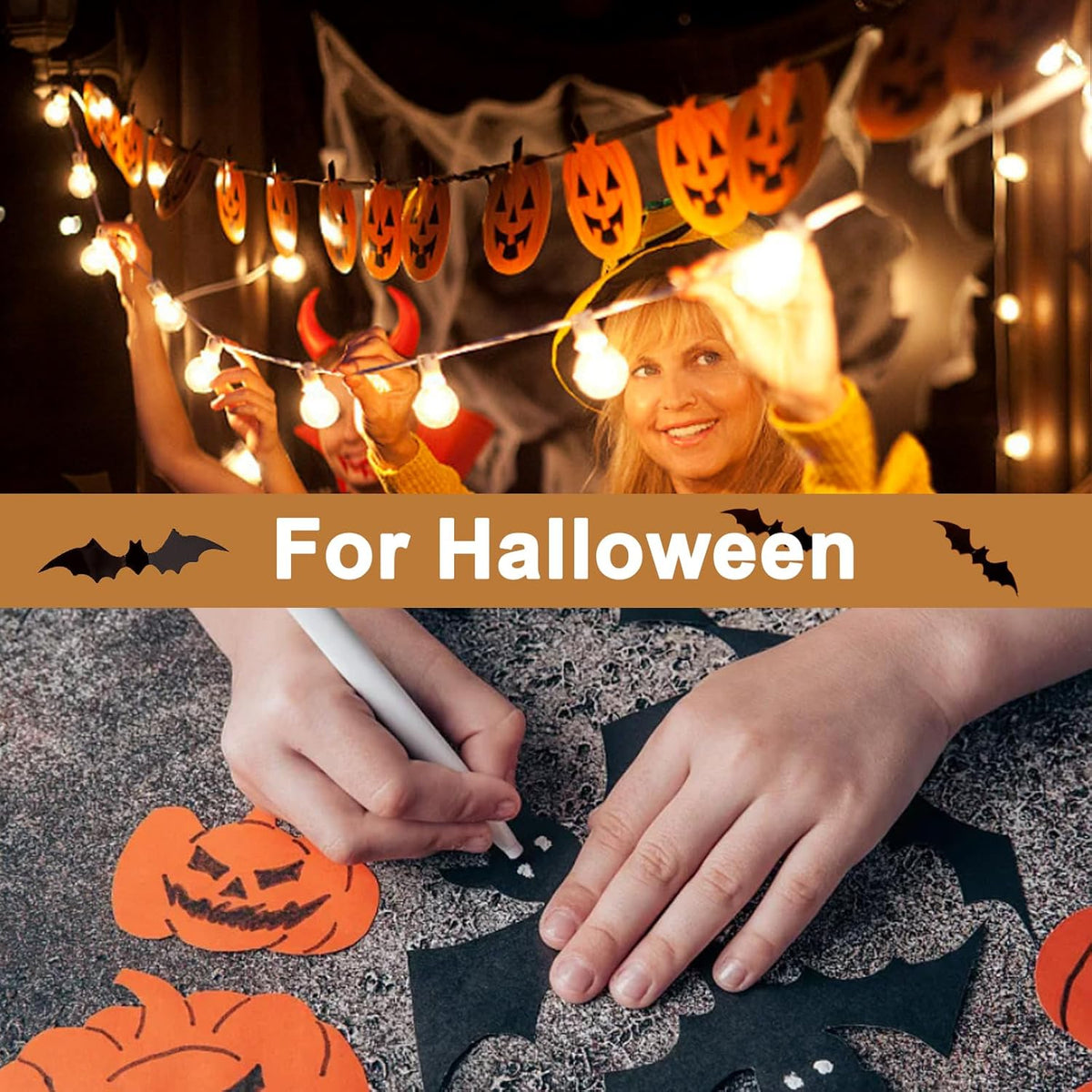 28 Sheets Black Cardstock 8.5 x 11 for Halloween, 92lb Heavyweight Black Construction Paper Card