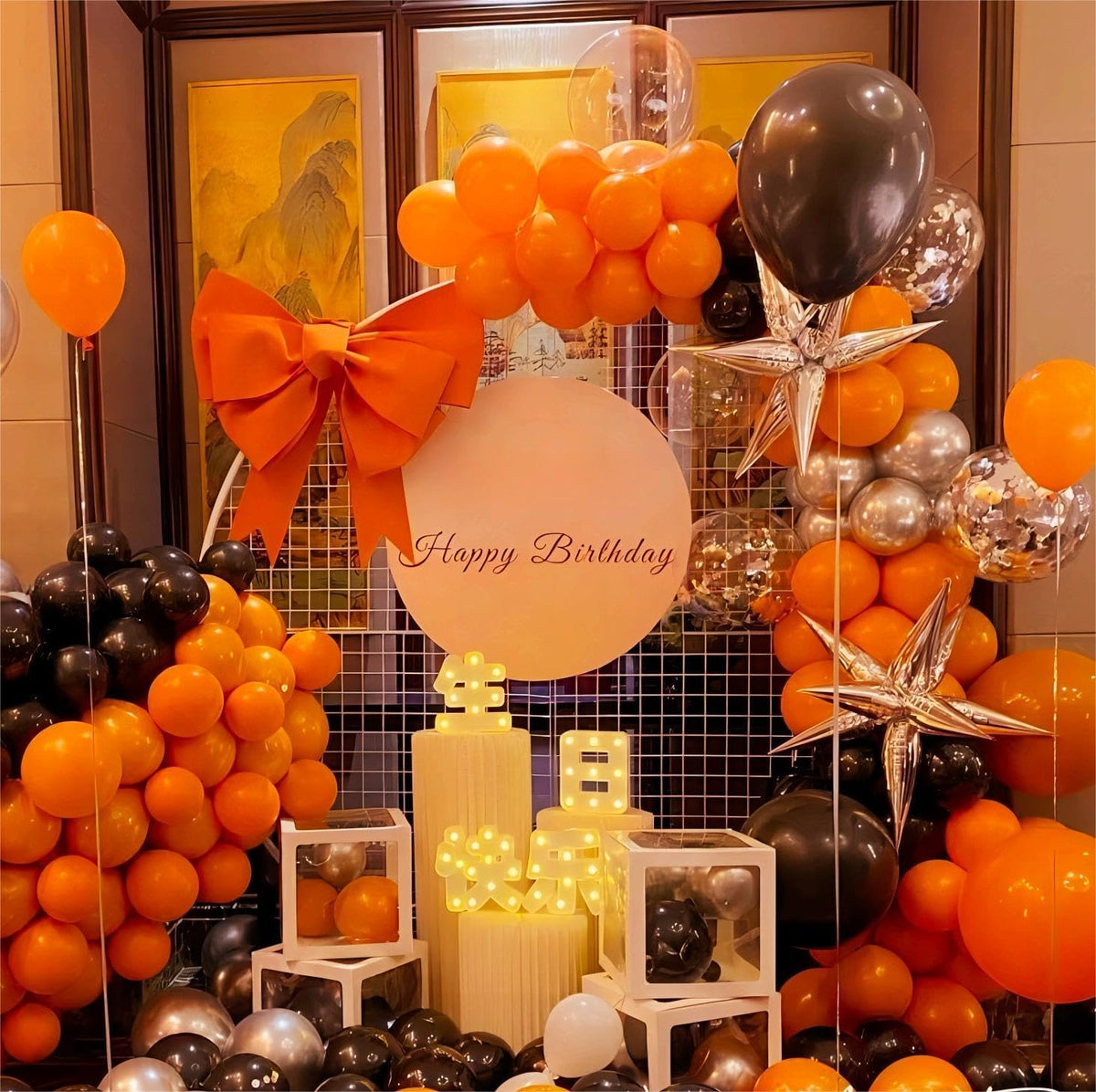 100pcs Orange Balloons, Helium Quality 12 inch Orange Latex Party Balloon for Birthday, Baby