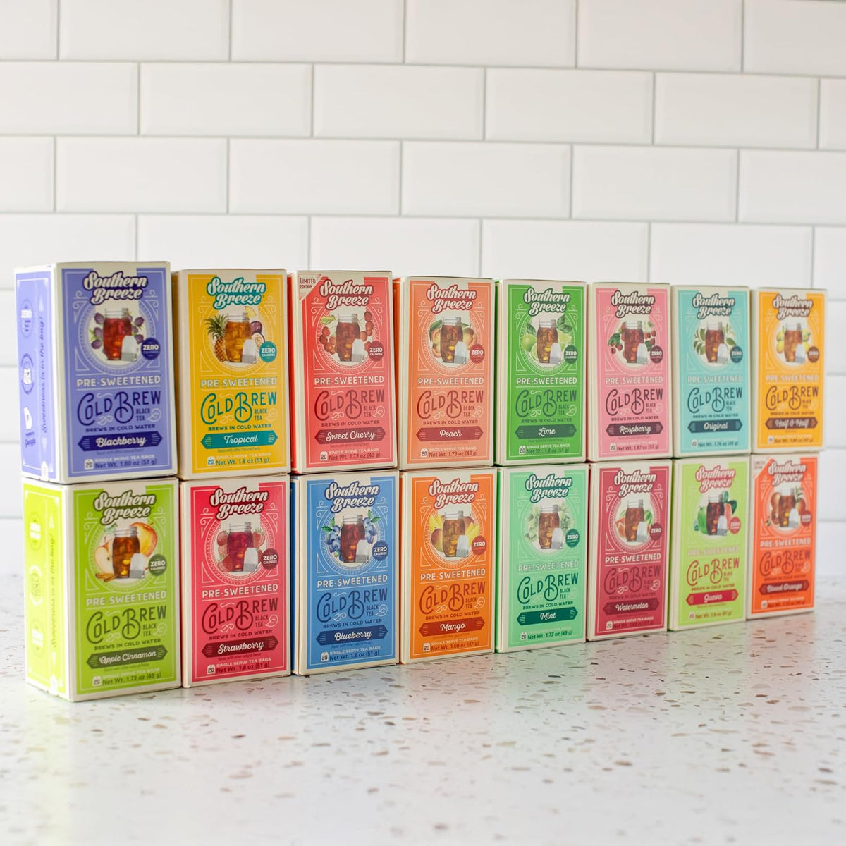 Southern Breeze Cold Brew Sweet Tea BUILD YOUR OWN BUNDLE Choose four or More Flavors Iced Tea with