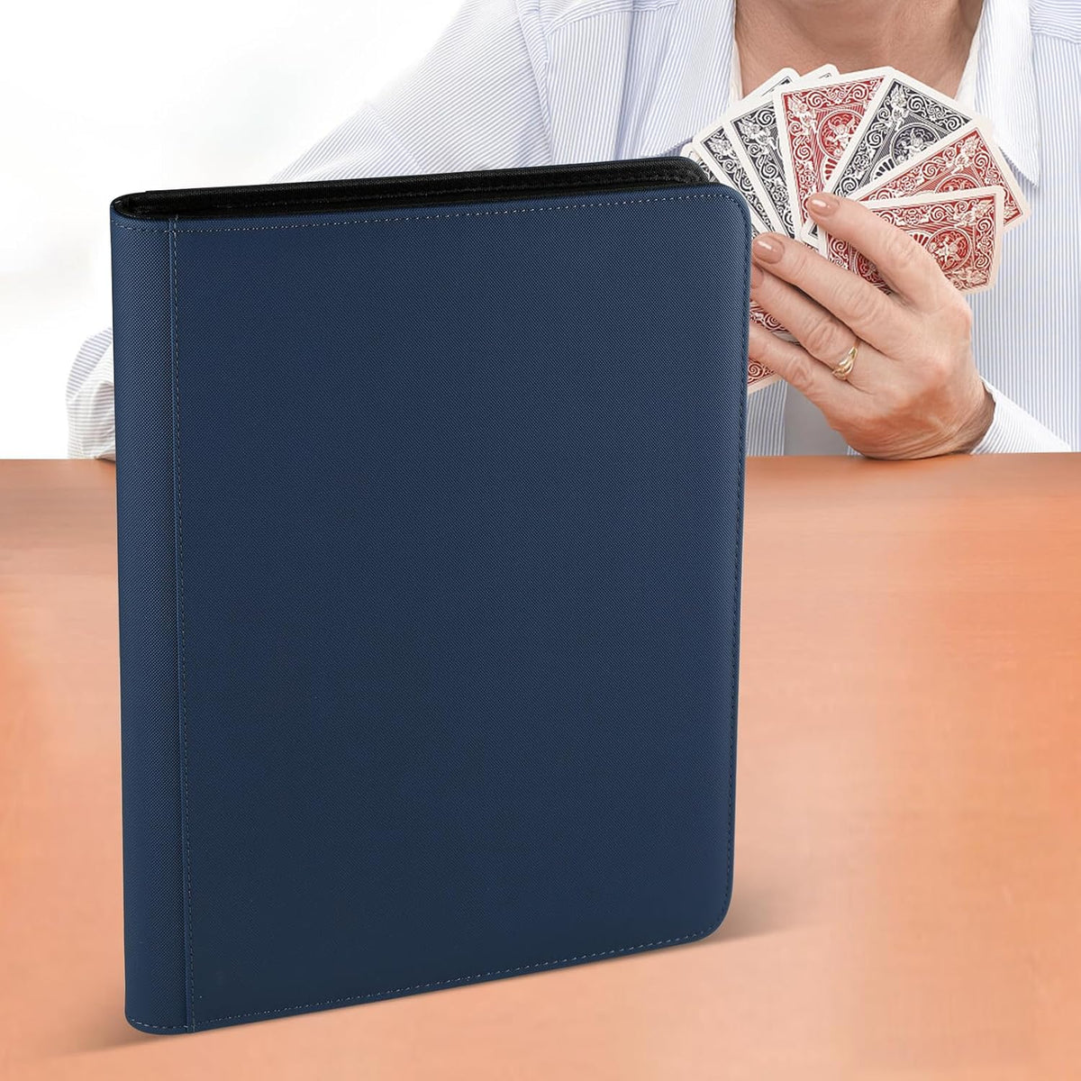 Trading Card Binder 12 Pocket, 720 Pockets Card Binders, Card Collection Binder, Card Album Folder