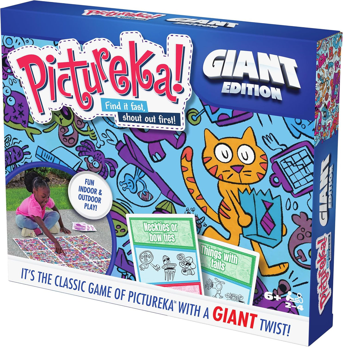 Spin Master Games, Pictureka. Giant Edition, Family Game for Indoor & Outdoor Fun with Big