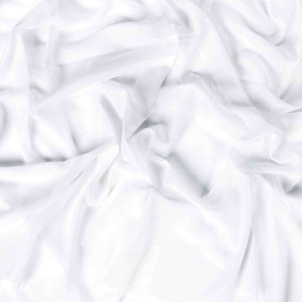 VDS Pack of 3 Panel (30 Inch X 20 Feet) Wedding Arch Draping Fabric Sheer Chiffon Fabric Drapery