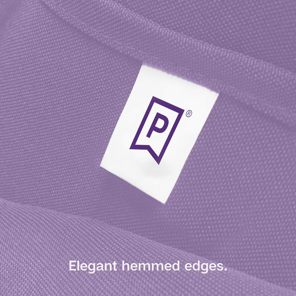 Gee Di Moda Rectangle Tablecloth - 70 x 120 Inch Lavender Table Cloth for 6 or 8 Foot Rectangle