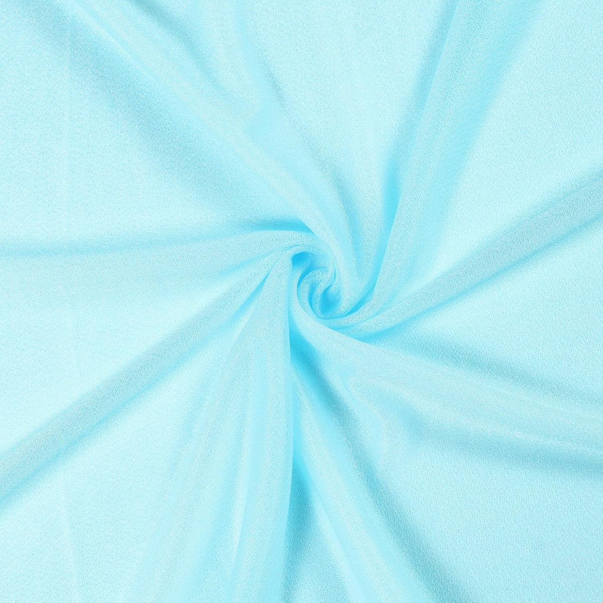 VDS Pack of 1 Panel (30 Inch X 30 Feet) Wedding Arch Draping Fabric Sheer Chiffon Fabric Drapery