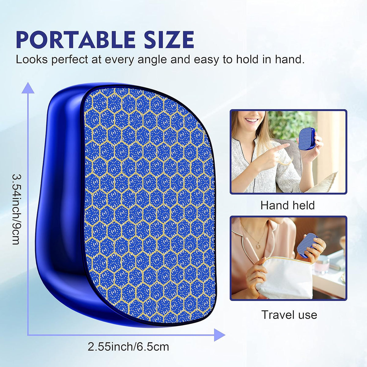 Foot File, Nano Glass Callus Remover, Portable Professional Foot Beauty Care Tool, can be Used for