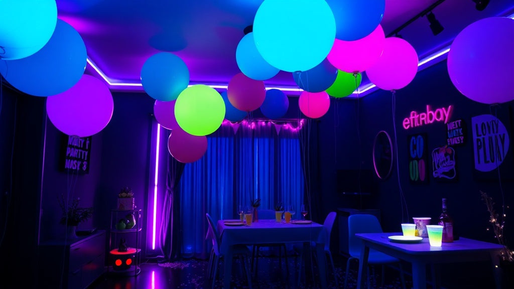 Neon Glow Night Party — Vibrant & Electric Home Styling 2025 ⚡🌈✨