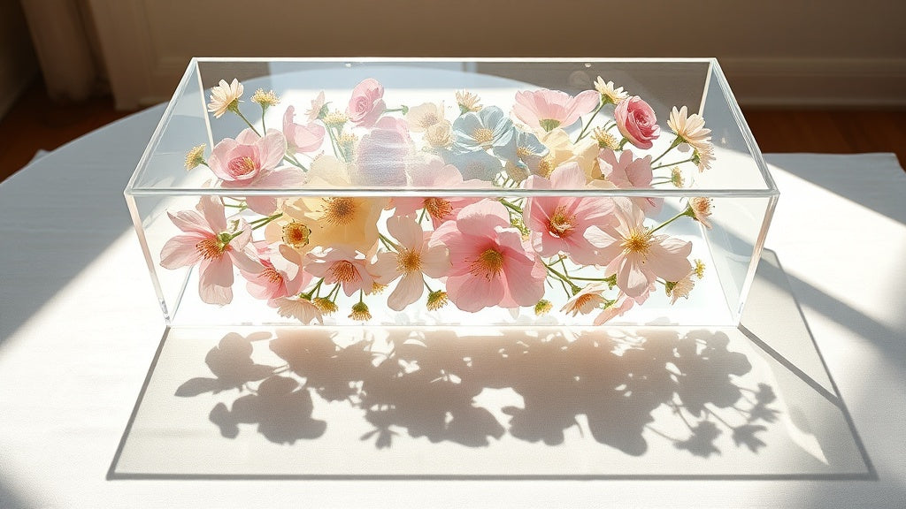 Pressed-Flower Botanical Party — Transparent Layers, Petal Plates & Garden Calm