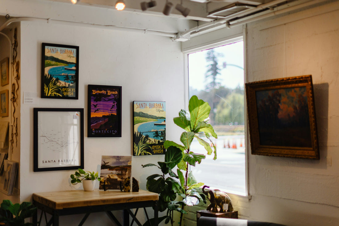 Timeless Home Decor Ideas Using Walnut Picture Frames