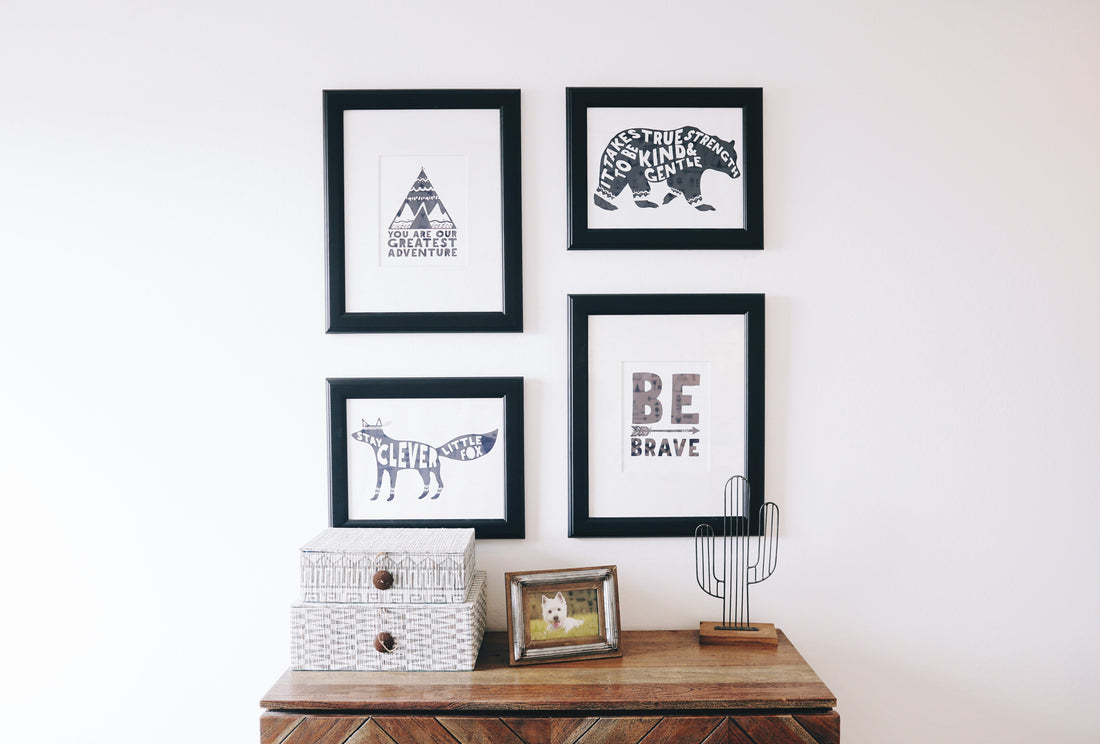 Wedding Reception Decor Using Framed Photos