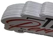 Avgrafx Personalized Die Cut Individual Vinyl Stickers Labels, Waterproof Dishwasher Safe, Made