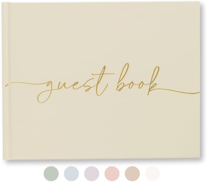 Lamare Wedding Guest Book – Polaroid Guest Book for Wedding Reception, Baby Shower, Birthday