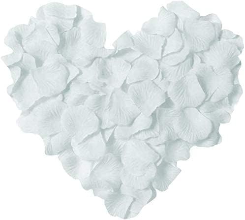 ocharzy 3000pcs Rose Petals Artificial Flower Petals Non-Woven Flower Rose Petals for Wedding