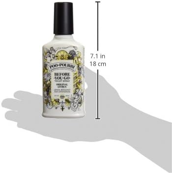 Poo-Pourri Before-You-Go Toilet Spray, Original Citrus, 8 Fl Oz, Up to 400 Uses, Bathroom Odor
