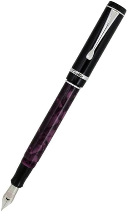 Conklin Duragraph Fountain Pen Purple Nights - Extra Fine Nib, Precision Writing Instrument with