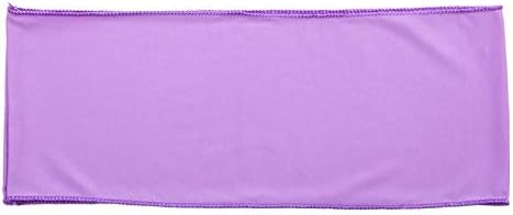 VDS Pack of 200 PCS | Light Purple | Spandex Chair Sashes Bows Without Buckle | Stretch Elastic