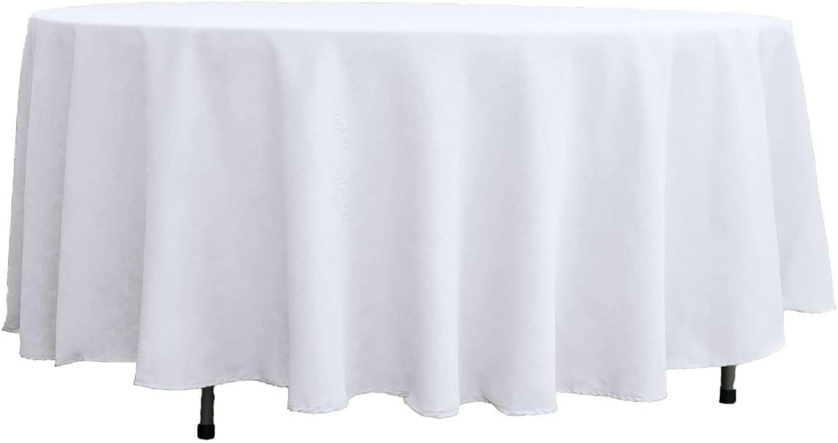 Efavormart Round Tablecloth, 108 Inch Stain & Wrinkle Resistant Washable Table Cloth, Decorative