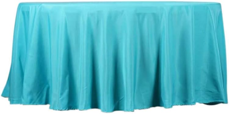 Efavormart Round Tablecloth, 132 Inch Stain & Wrinkle Resistant Washable Table Cloth, Decorative