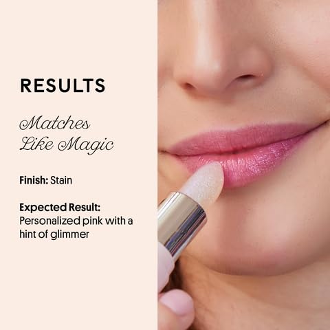 Winky Lux Unicorn Glimmer Balm & Rose Glimmer Balm Duo – Hydrating ph Lip Balm, Natural Pink Tint